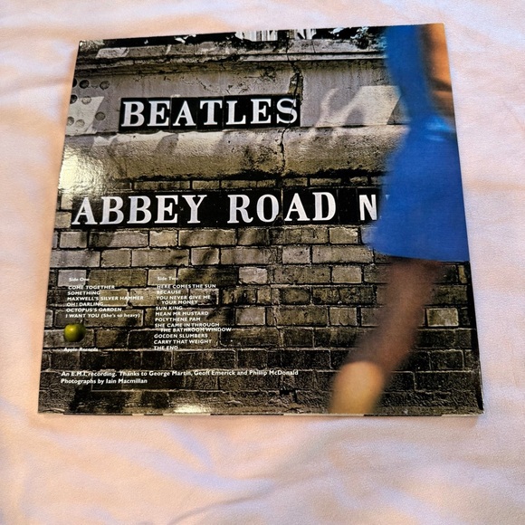 The Beatles Abbey Road Vinyl Record - Iconic Black and White Cover - Picture 2 of 4